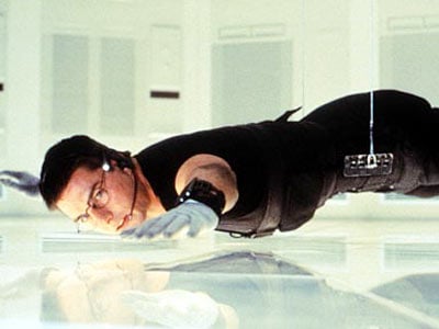 Photo: Tom Cruise in "Mission Impossible"