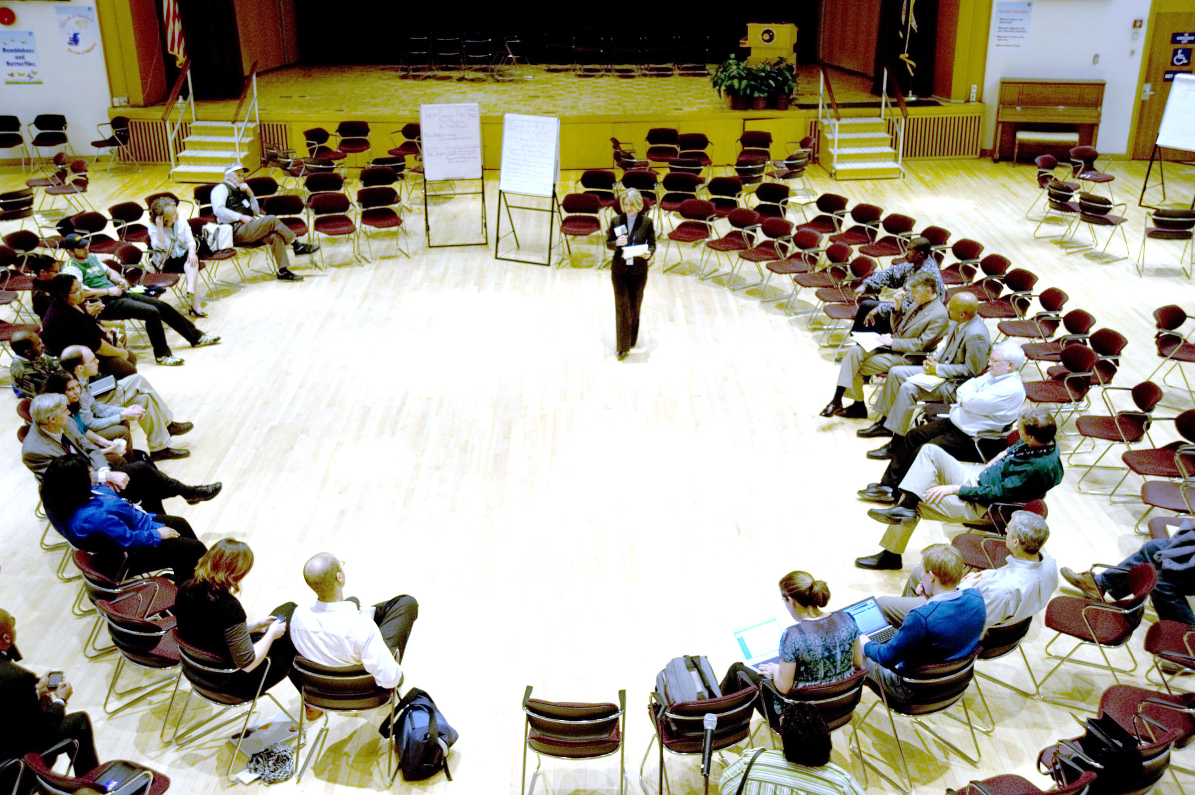 An Open Space meeting at NASA