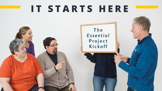 Kick off means to begin, to start. Example: The tomorrow's meeting will…