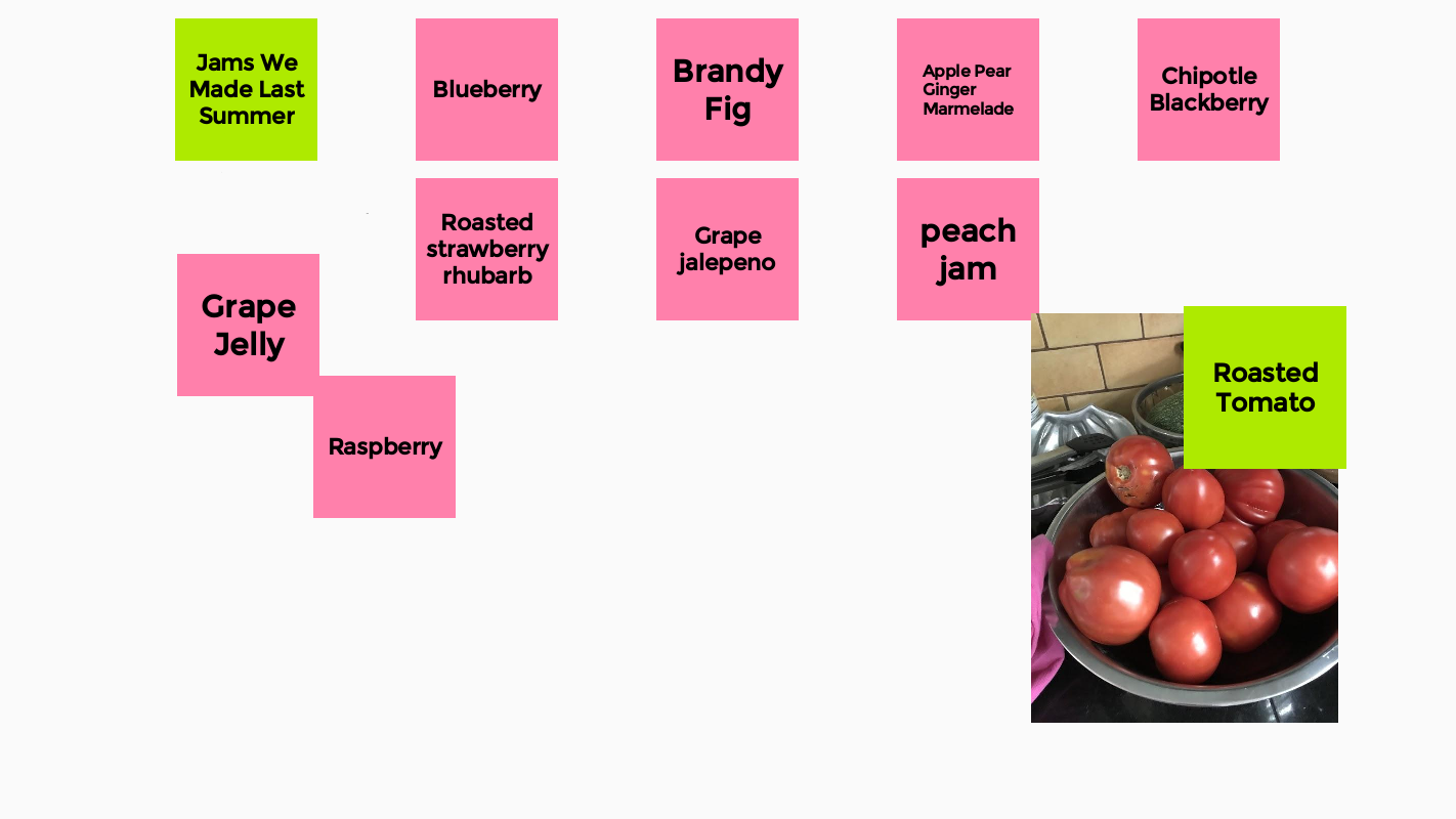 An excellent jamboard featurig delicious jam