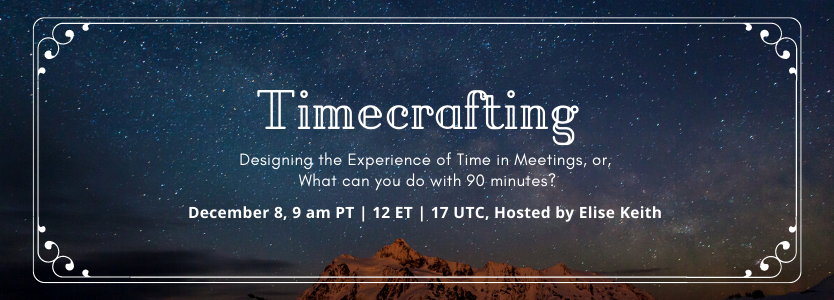 Timecrafting workshop